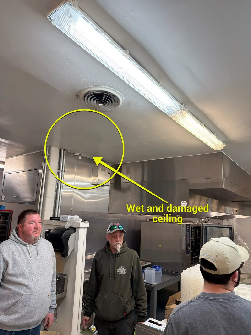Large-scale water extraction in Eagle Trace business space